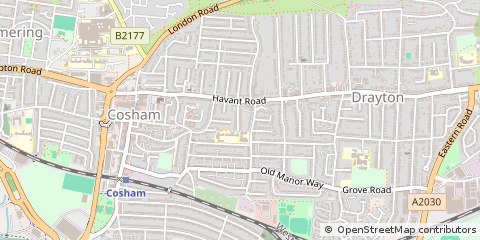 Map of Portsmouth, Hampshire
