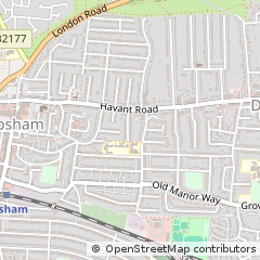 Map of Portsmouth, Hampshire