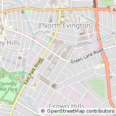 Map of Leicester