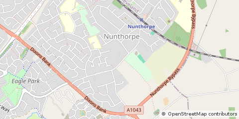 Map of Middlesbrough