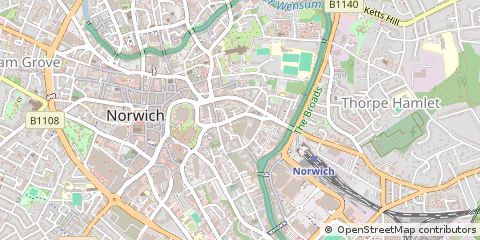 Map of Norwich