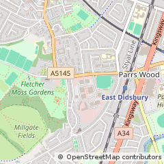 Map of Manchester