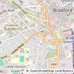 Map of Bradford