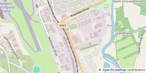 Map of Aberdeen