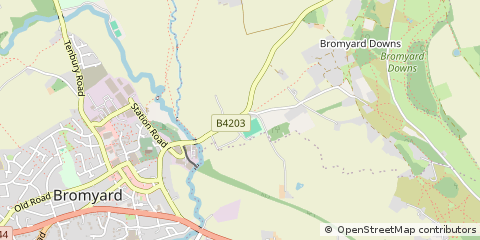 Map of Herefordshire