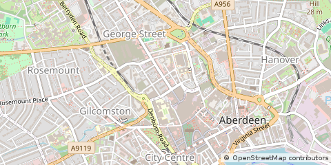 Map of Aberdeen
