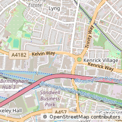 Map of West Bromwich, West Midlands