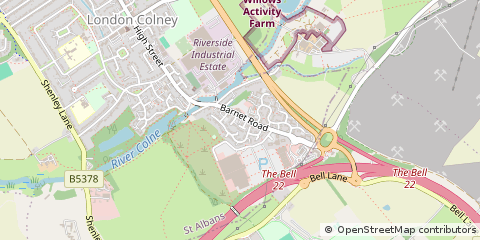 Map of ST Albans, Hertfordshire