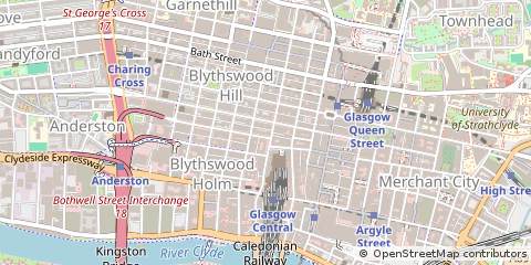 Map of Glasgow