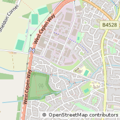 Map of Chippenham, Wiltshire