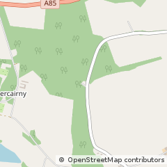 Map of Crieff, Perthshire