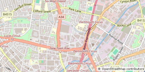 Map of Birmingham