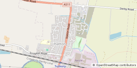 Map of Derby