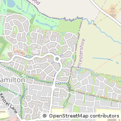 Map of Leicester, Leicestershire