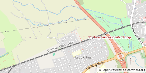 Map of Stockton-on-Tees