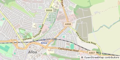 Map of Grangemouth