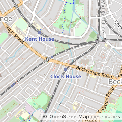 Map of Beckenham