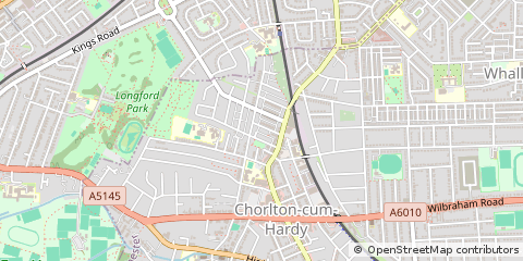 Map of Manchester