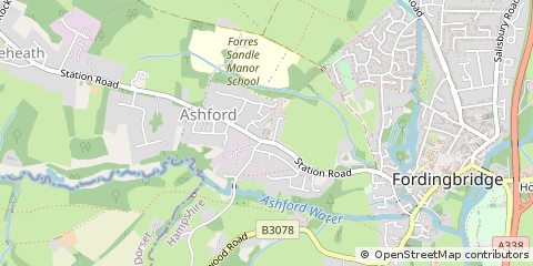 Map of Fordingbridge