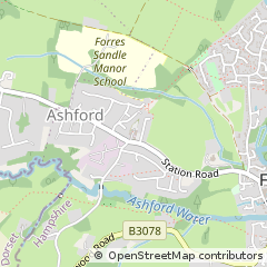 Map of Fordingbridge