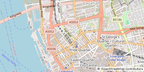 Map of Liverpool