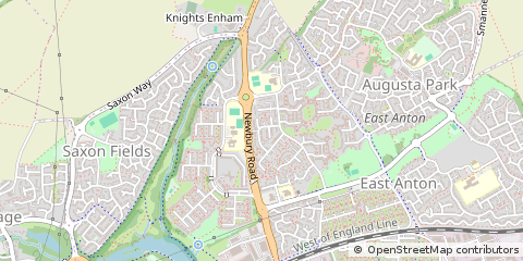 Map of Andover