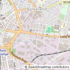 Map of Bradford