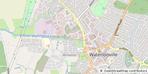 Map of Waterlooville, Hampshire