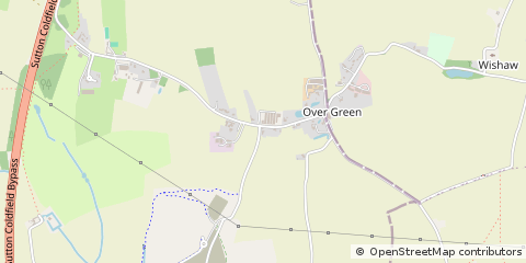 Map of Sutton Coldfield