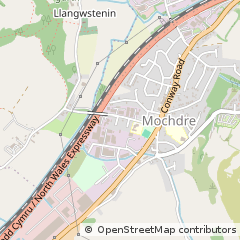 Map of Colwyn BAY, Conwy