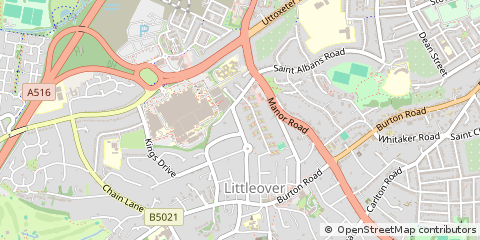 Map of Derby