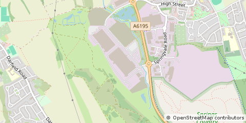 Map of Barnsley, South Yorkshire