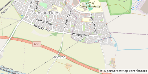 Map of Derby