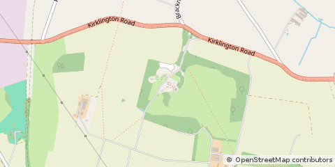 Map of Farnsfield, Nottinghamshire