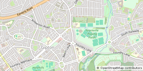 Map of Leeds