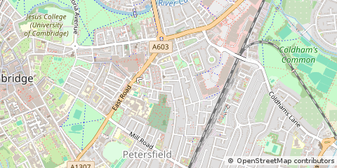 Map of Cambridge