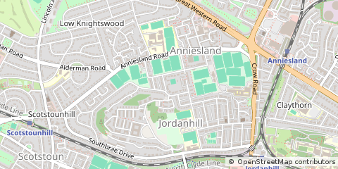 Map of Glasgow