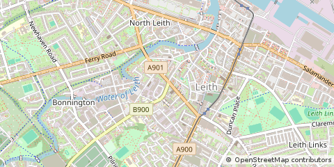 Map of Edinburgh