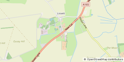 Map of Driffield, East Yorkshire