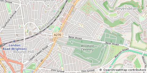 Map of Brighton
