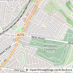 Map of Brighton