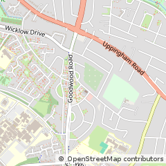 Map of Leicester