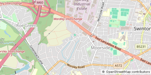 Map of Manchester