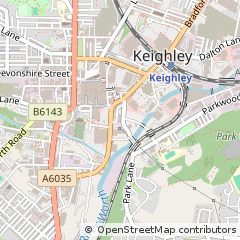 Map of Keighley