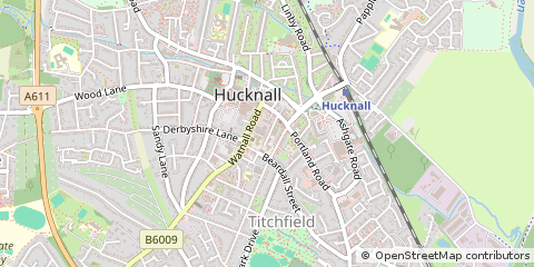 Map of Nottingham