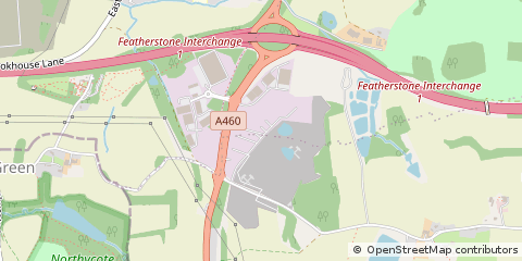 Map of Essington, Wolverhampton