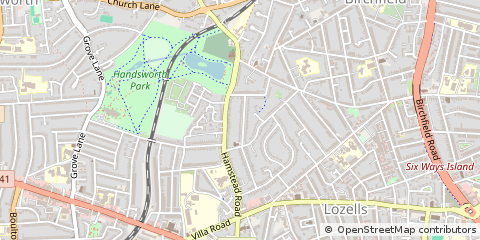 Map of Birmingham