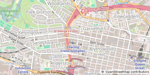 Map of Glasgow