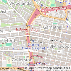 Map of Glasgow