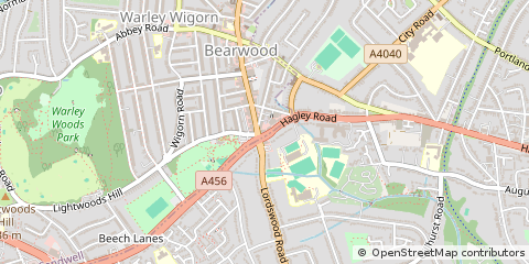 Map of Smethwick